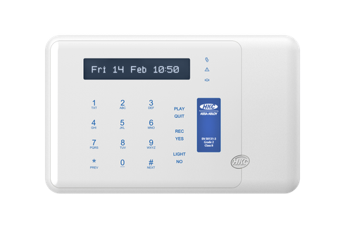 RF Remote Touch Keypad - White